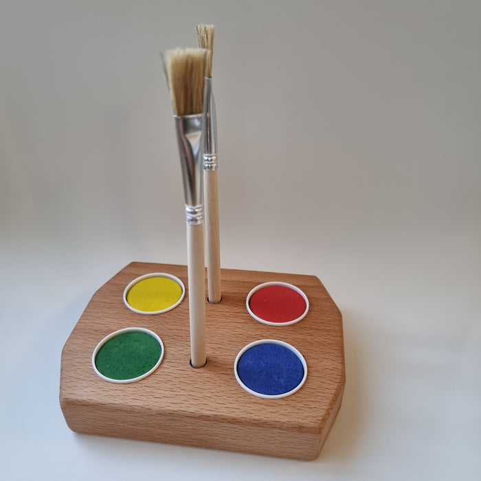 Grennn Watercolor holder 6 colors rainbow