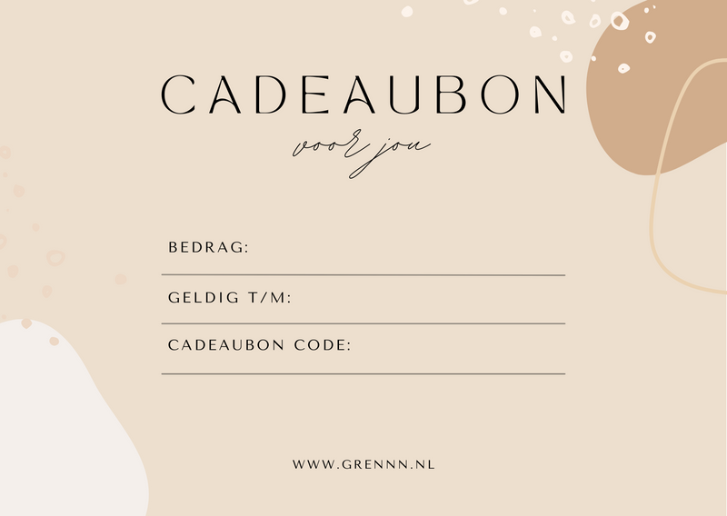 Grennn cadeaubon 30 euro